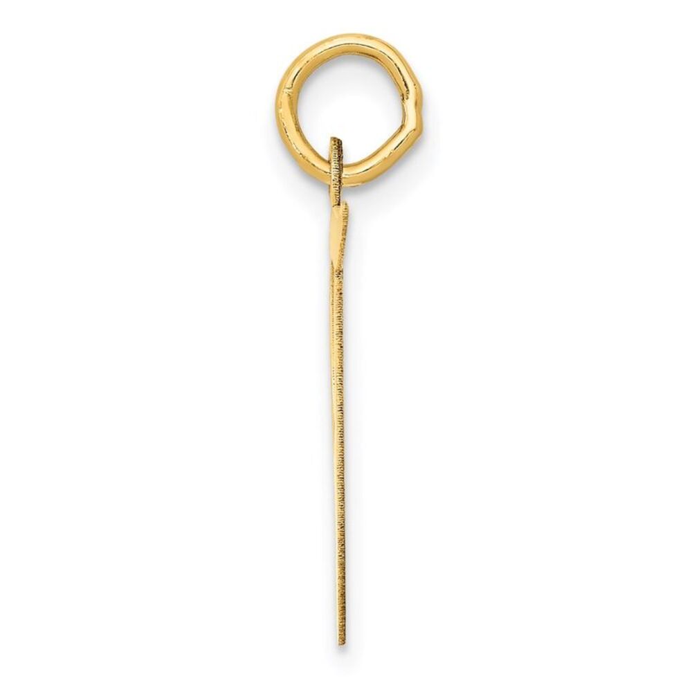 Kazi Luxury 14k Yellow Gold Large Fancy Script Le… - image 2